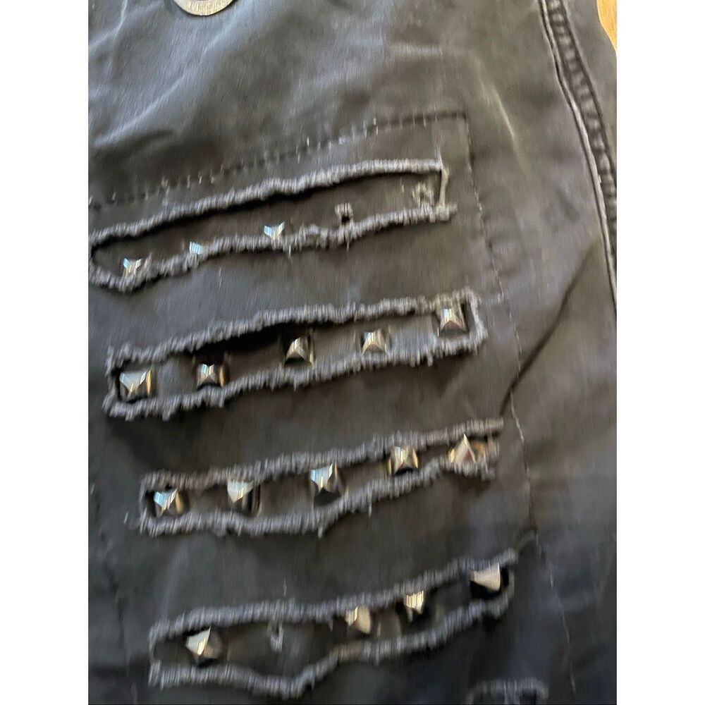 Tripp NYC Vintage Baggy Bondage Shorts Goth Unisex Size Small - Picture 7 of 15